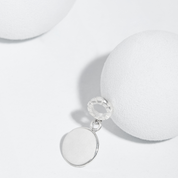 Charm Tag - Dije de Disco bail de rosca - Silvertag Shop